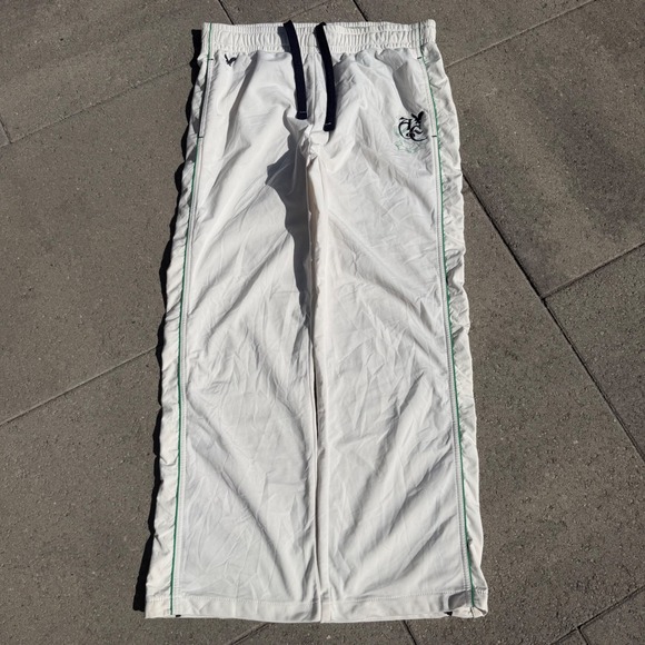 American Eagle Outfitters Other - American Eagle Outfitters Sportswear White Track Pants Mens Large Vintage Style